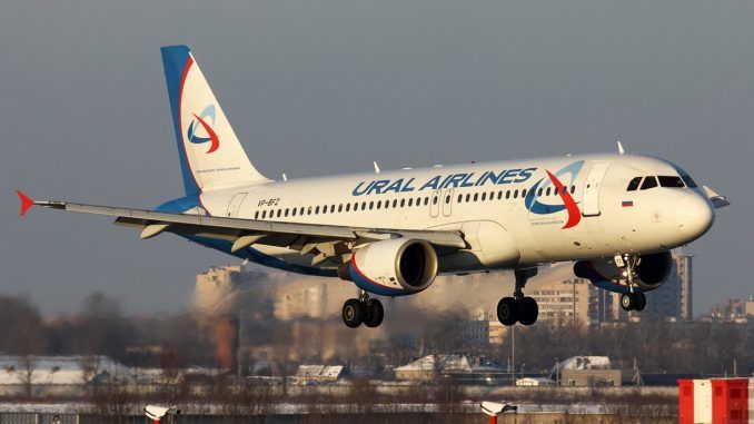 «Уральские авиалинии» приостановили авиасообщение между Казанью и Китаем