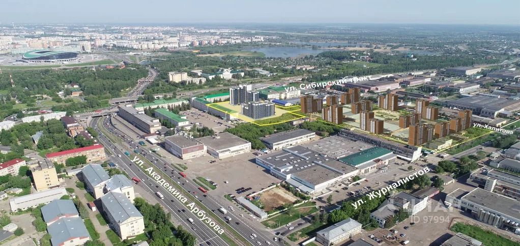 Компания ASG пытается продать в Казани запланированную под постройку ЖК землю