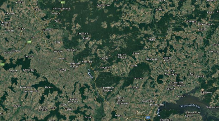 Татарстан и Удмуртия согласовывают границу регионов, проходящую около Агрыза