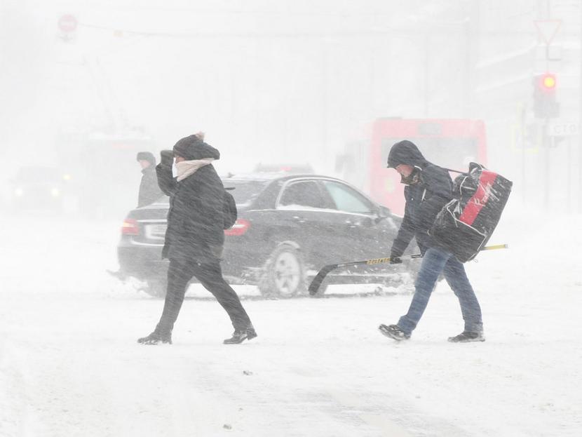 Сегодня в Казани ожидается резкое усиление ветра и метель