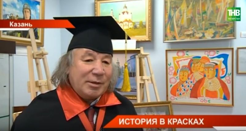 «Секреты художника»: Фиринат Халиков провел мастер-класс для казанских школьников (ВИДЕО)