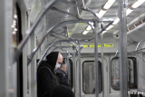 В вагоне казанского метро