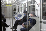 В вагоне казанского метро