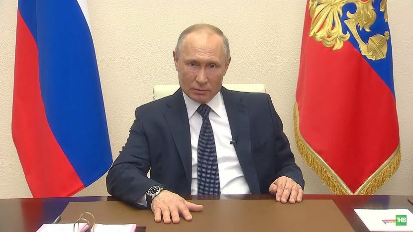 Владимир Путин продлил вынужденные выходные до конца апреля