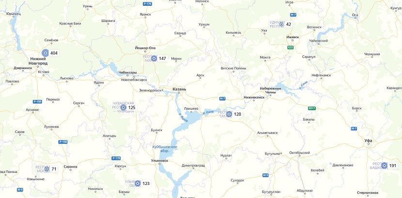 В пяти соседних с Татарстаном регионах отмечен сильный рост заражения COVID-19