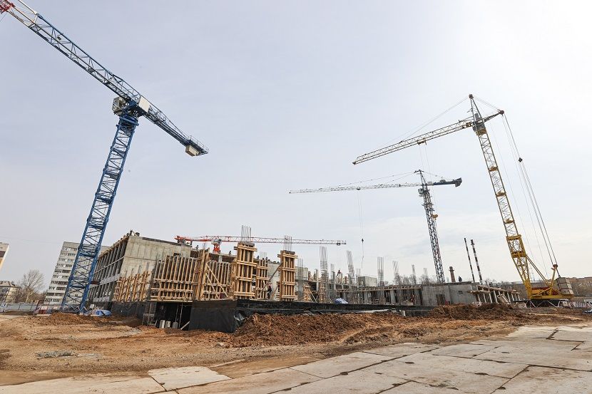 В Казани строят корпус инфекционной больницы за 1,6 млрд рублей 