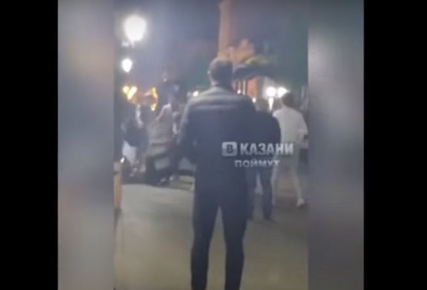 Казанская полиция задержала участников массовой драки на Баумана