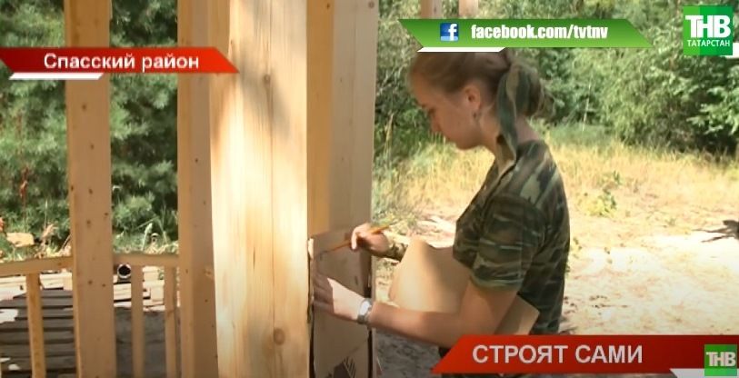 «Острова»: 17 юных архитекторов со всей России строят набережные на острове в Спасском районе Татарстана - видео