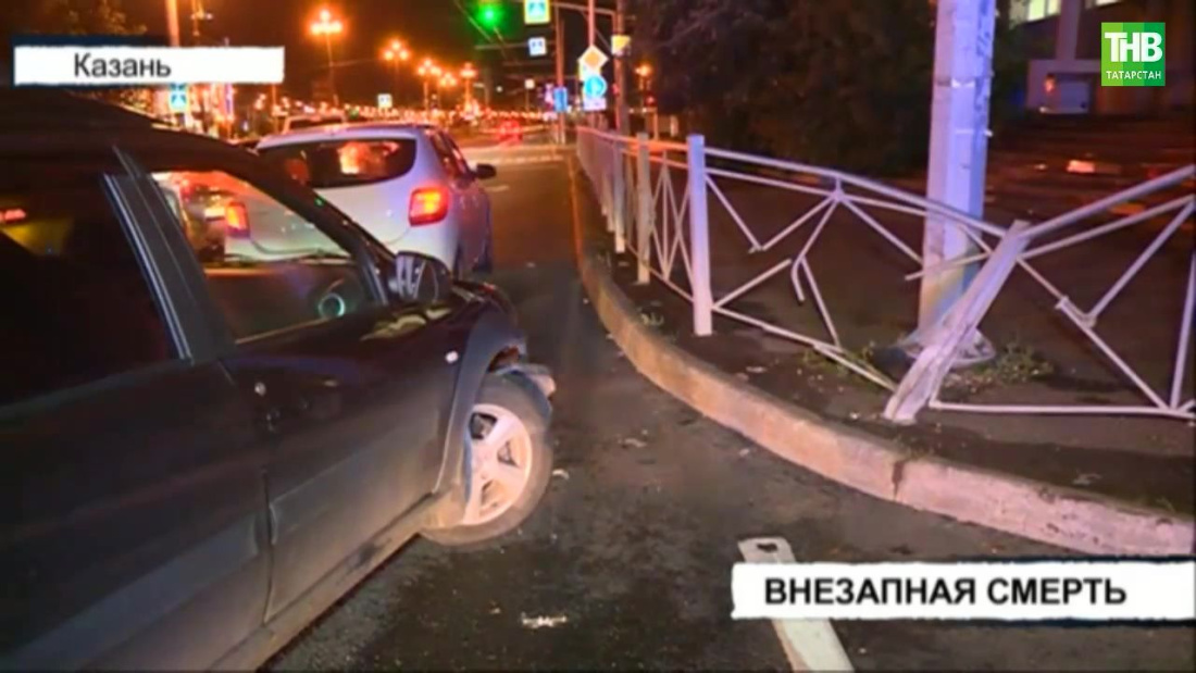 В Казани за рулем автомобиля умер пожилой мужчина 