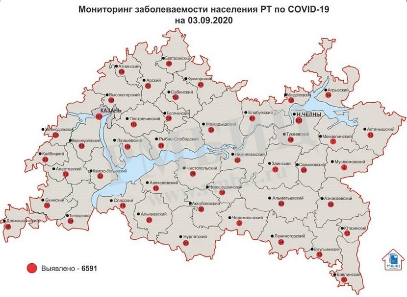 В Татарстане снова выявлено 28 новых случаев коронавируса