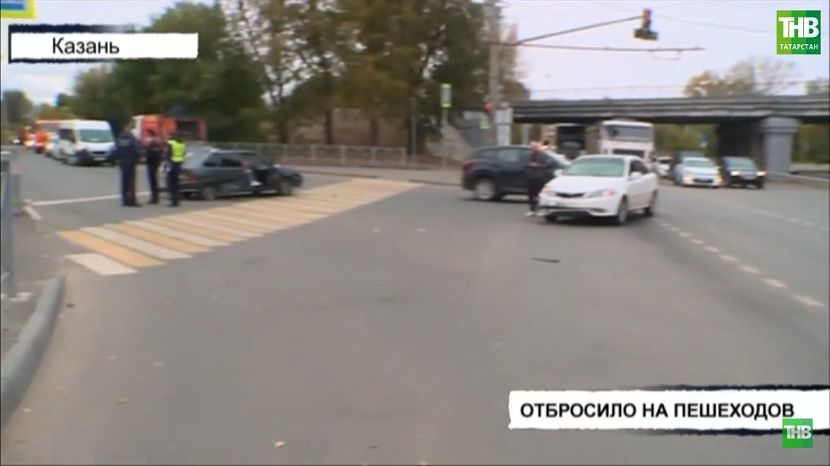 Сбившей в Казани четырех пешеходов «Ладой» управляла 19-летняя девушка