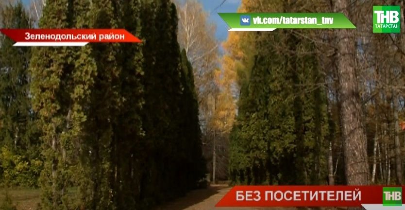 В Зеленодольском районе Татарстана закрылся Раифский дендрарий - видео