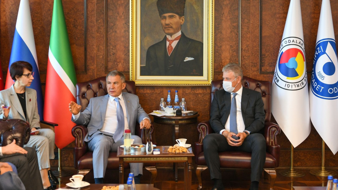  Рустам Минниханов посетил Турцию с рабочим визитом