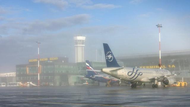 Туман вызвал задержку рейсов в аэропорту Казани