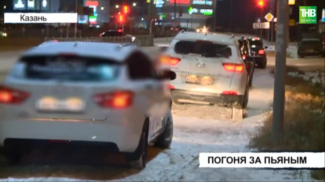 В Татарстане автоинспекторы дважды за вечер задержали пьяного водителя