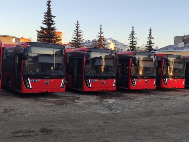 Автопарк перевозчиков Казани пополнили 20 новых автобусов эко-класса «Евро-5»
