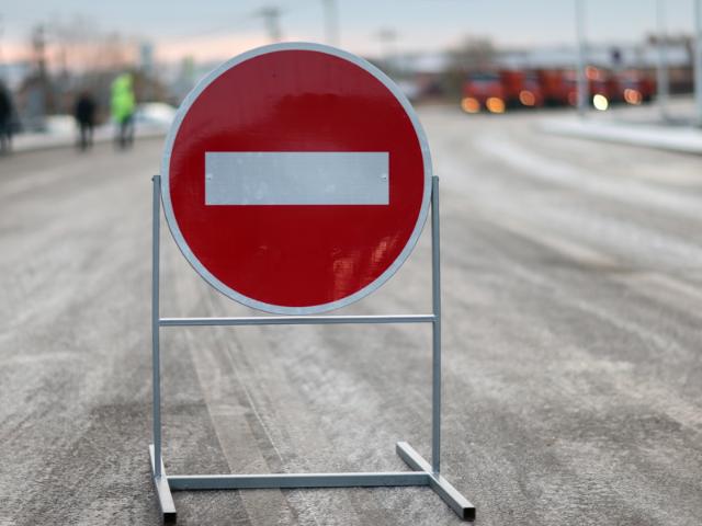 В Казани на пол года ограничили движение у ТЦ «Мега»