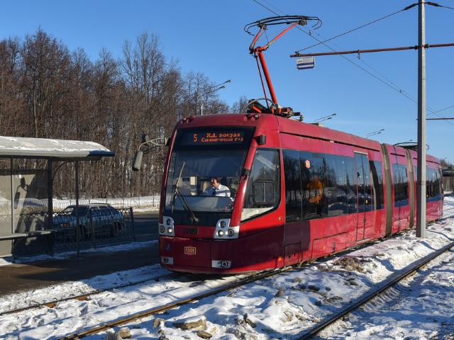 Из-за морозов движение троллейбусов и трамваев в Казани было приостановлено