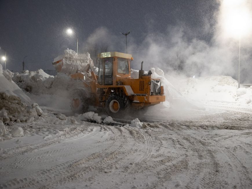 В Казани за сутки вывезли почти 27 тысяч тонн снега