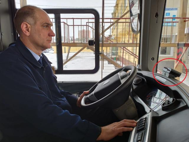 В автобусах Казани установили системы распознавания усталости водителей