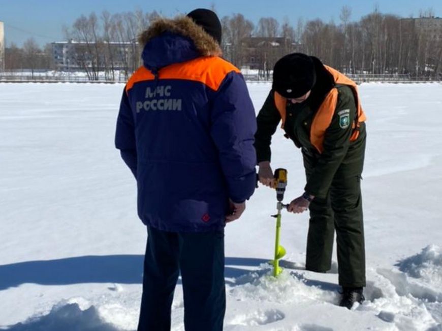 На озере Кабан в Казани пробурили 100 лунок для воссоздания кислородного баланса