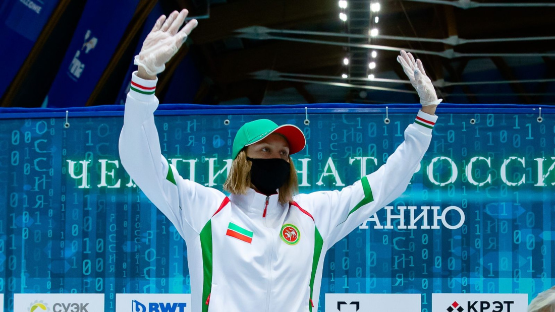 Вероника Андрусенко из Татарстана стала чемпионом России по плаванию