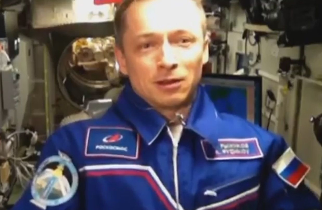 Космонавт Рыжиков передал привет детсаду в Татарстане с орбиты МКС - видео
