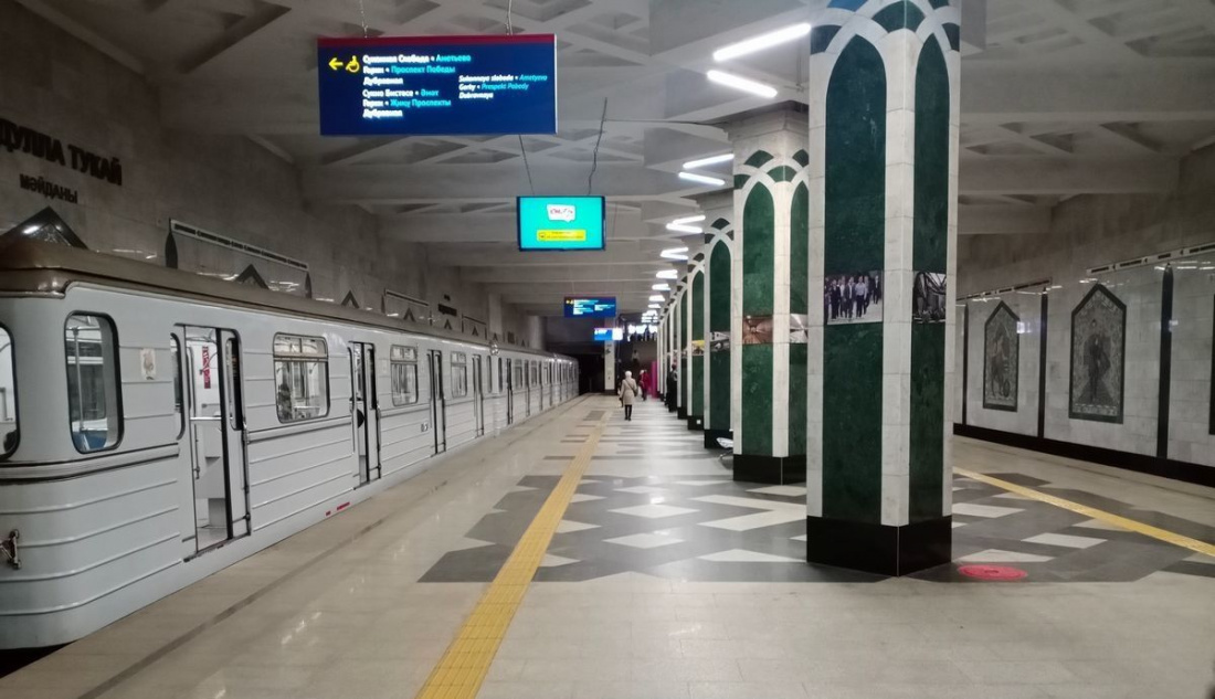Метрополитен стал самым популярным транспортом в Казани в 2020 году