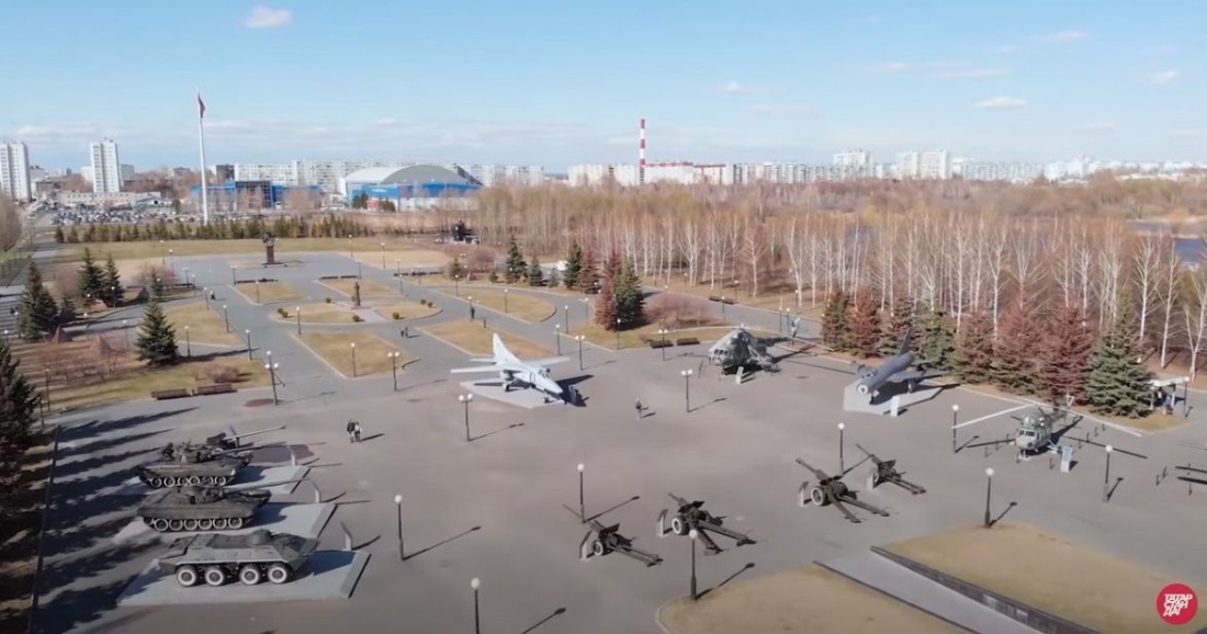 Видео: в Казани обновили парк Победы