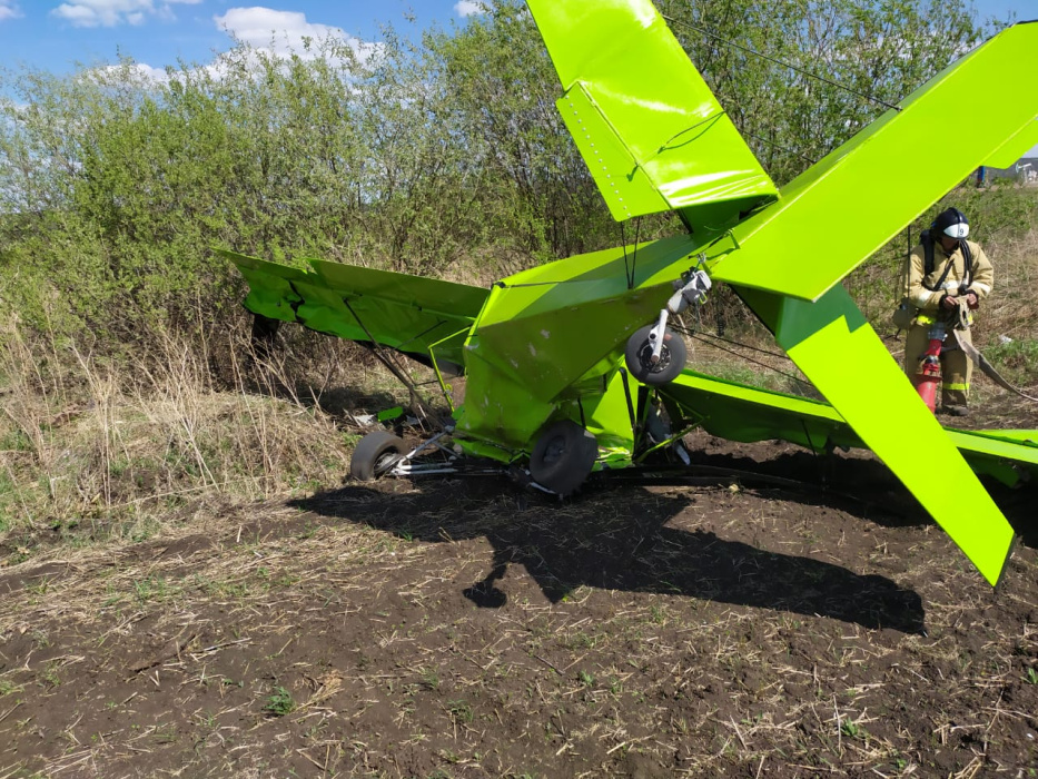 В Татарстане два человека погибли при крушении легкомоторного самолета