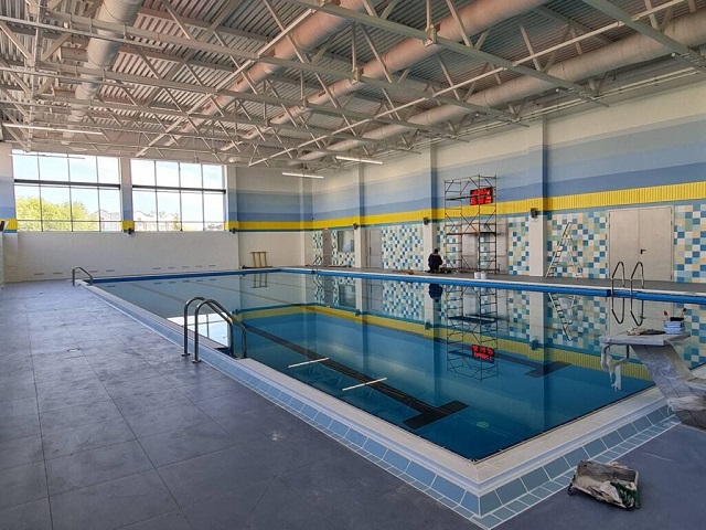 В казанской гимназии №175 завершают строительство бассейна