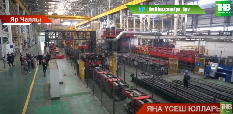 Президент автокалада Камаз заводында булды