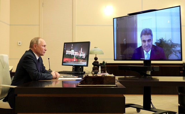 Путин обсудил с Нечаевым планы фракции «Новые люди» в Госдуме