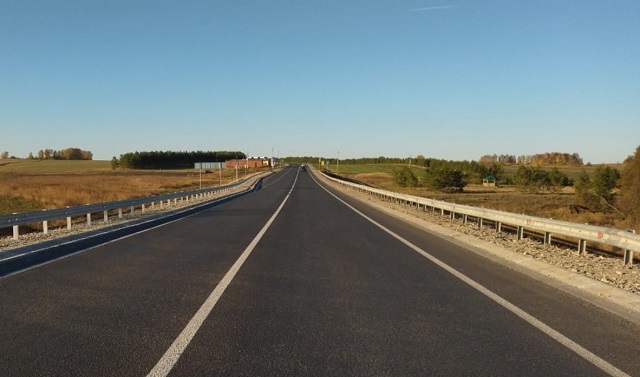 В Татарстане по нацпроекту реконструировали участок автодороги Челны — Сарманово